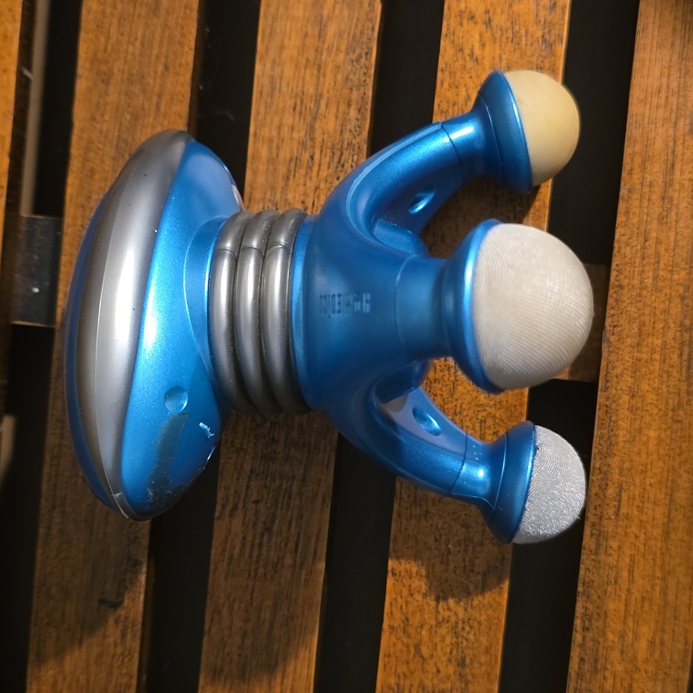 Homedics SP-10H Handheld Massager – Blue/Silver – Personal Care
